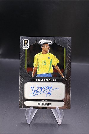Kleberson - 2026 Panini Prizm World Cup Penmanship Auto Brasil