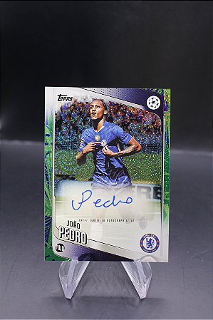 João Pedro - Topps Chrome UEFA Club Carnaval Auto Chelsea