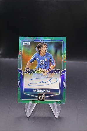 Andrea Pirlo - 2024-25 Panini Donruss FIFA Dragon Scale Signature Series Auto /75
