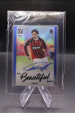 Kaka - 2022-23 Donruss The Beautiful Game Blue Auto AC Milan /49