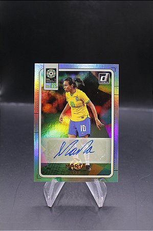 Marta - 2023 Panini Donruss World Cup Womens Auto Brasil