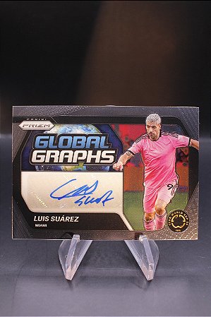 Luis Suarez - 2025 Prizm FIFA Club World Cup Global Graphs Auto Inter Miami