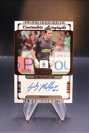 Gianluigi Buffon - 2022-23 Panini Chronicles Contenders Serie A Auto /64 Juventus