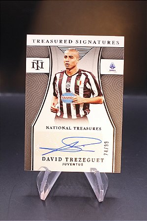 David Trezeguet - 2021-22 Chronicles National Treasures Auto /99 Juventus