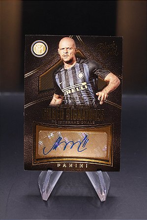 Felipe Melo - 2016-17 Panini Black Gold Gilded Auto /175 Inter