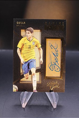 Oscar - 2016-17 Panini Black Gold Autographs Auto Brasil