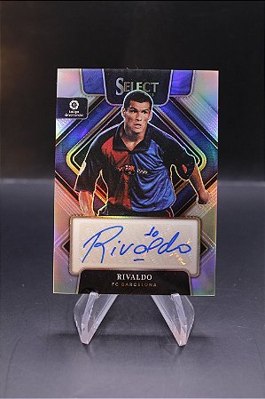 Rivaldo - 2022-23 Panini Select La Liga Auto Silver Barcelona