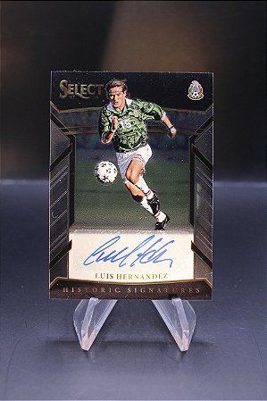 Luis Hernandez - 2017-18 Panini Select Historic Auto /149 Mexico