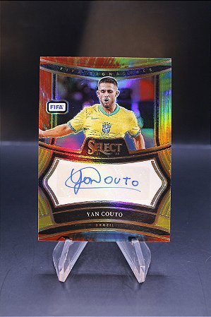 Yan Couto - 2024-25 Select FIFA Signatures Auto Tie Dye /25 Brasil