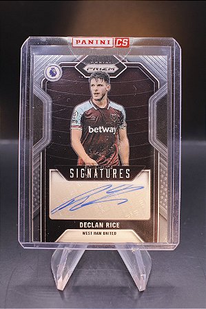 Declan Rice - 2021-22 Panini Prizm Premier League Auto West Ham
