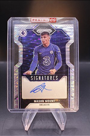 Mason Mount - 2021-22 Panini Prizm Premier League Pulsar Auto Chelsea