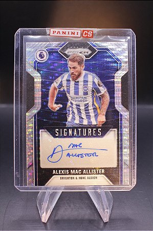Alexis Mac Allister - 2021-22 Panini Prizm Premier League Auto Brighton