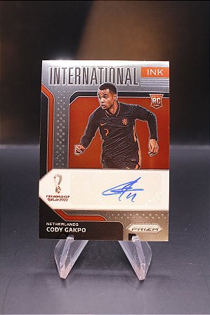 Cody Gakpo - 2022 World Cup International Ink Rookie Auto Netherlands