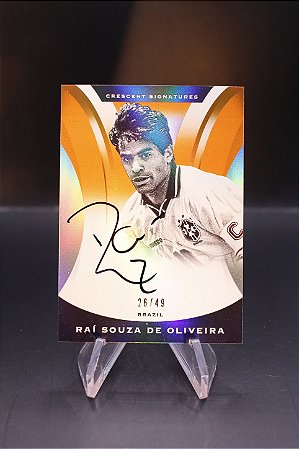 Rai Souza de Oliveira - 2017 Panini Nobility Crescent Auto On Card /49 Brasil