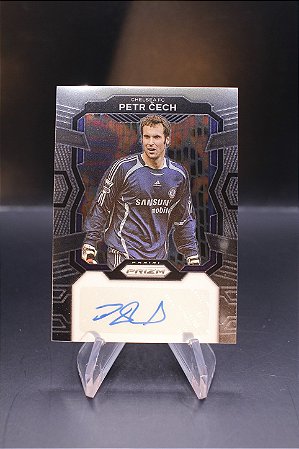 Petr Cech - 2023-24 Panini Prizm Premier League Auto Chelsea