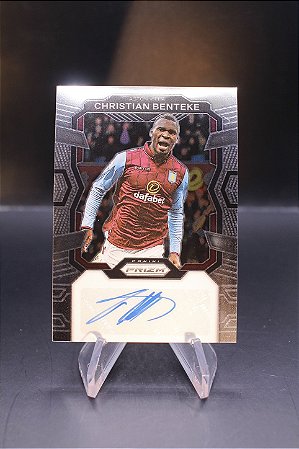 Christian Benteke - 2023-24 Prizm Premier League Auto Aston Villa