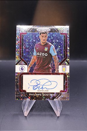 Philippe Coutinho - 2022-23 Panini Prizm Breakaway Silver Auto