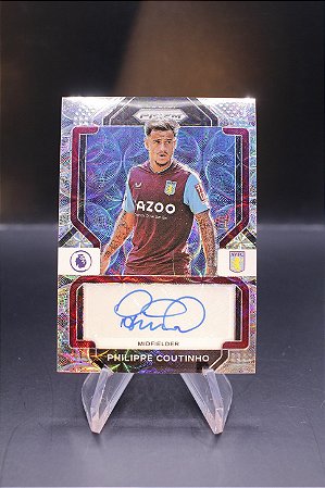 Philippe Coutinho - 2022-23 Panini Prizm Choice Silver Auto
