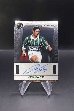 Roberto Carlos - 2025 Panini Prizm FIFA Club World Cup Flashback Auto Palmeiras
