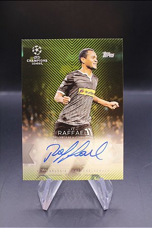 Raffael - 2015-16 Topps UCL Showcase Auto Green /150 Monchengladbach
