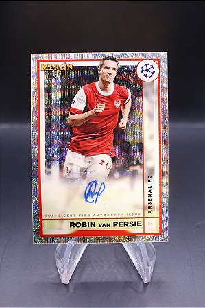 Robin Van Persie - 2023 Topps Merlin UEFA Auto /150 Arsenal