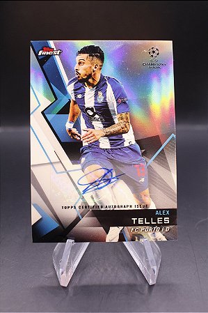 Alex Telles - 2018-19 Topps Finest UEFA Refractor Auto Porto
