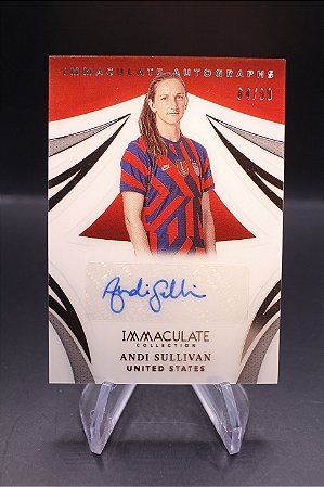 Andi Sullivan - 2021 Panini Immaculate Collection Soccer Auto /99 USA