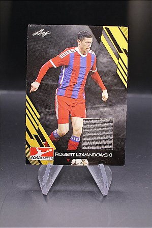 Robert Lewandowski - 2023 Leaf Goal Jersey #J-15