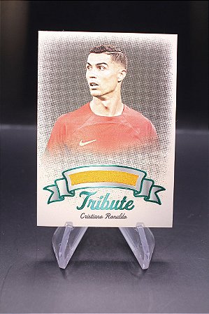 Cristiano Ronaldo - 2023 Futera Unique Tribute Emerald Patch /15