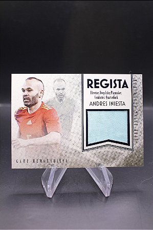 Andres Iniesta - 2024 Futera Unique FIFA /9 Regista Spain