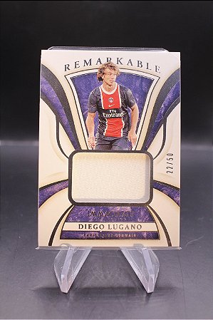 Diego Lugano - 2020 Panini Immaculate Remarkable Memorabilia /50 PSG