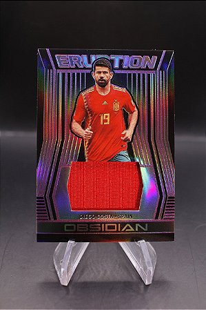 Diego Costa - 2019-20 Panini Obsidian Eruption Patch /75 Spain