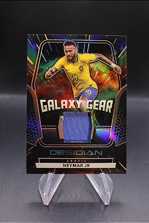 Neymar Jr - 2020-21 Panini Obsidian Galaxy Gear /50 Brasil
