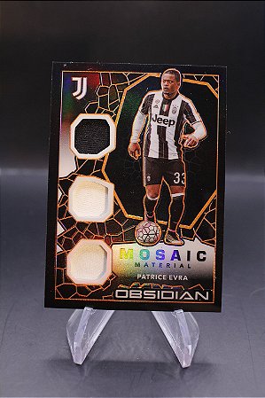 Patrice Evra - 2021-22 Obsidian Trifecta /50 Juventus
