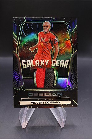 Vincent Kompany - 2020-21 Obsidian Soccer Galaxy Gear /25 Belgium