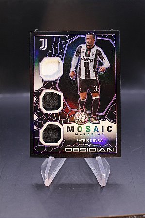 Patrice Evra - 2021-22 Obsidian Trifecta /75 Juventus