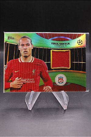 Virgil van Dijk - 2024-25 Topps UCC Superstars Patch /199 Liverpool