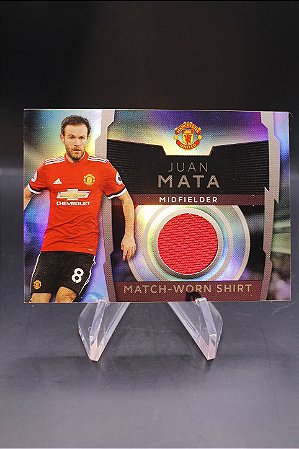 Juan Mata - 2017-18 Topps Premier League Platinum Patch Manchester Utd