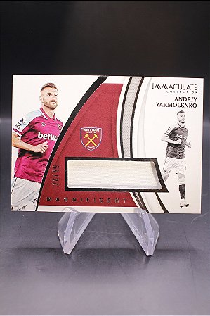 Andriy Yarmolenko - 2021 Panini Immaculate Magnificent /99 West Ham