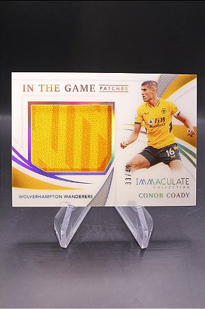 Conor Coady - 2021-22 Immaculate In The Game Patches /49 Wolverhampton