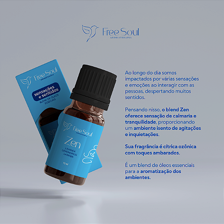 Blend de Óleos Essenciais em gotas 15ml ZEN