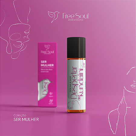 Blend de Óleos Essenciais Roll on 10ml DESPERTAR da KUNDALINI