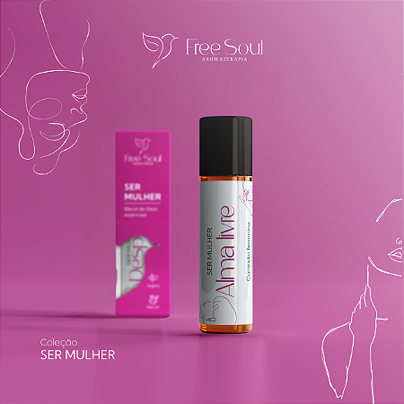 Blend de Óleos Essenciais Roll on 10ml ALMA LIVRE