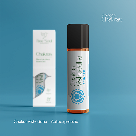 Blend de Óleos Essenciais Roll on 10ml VISHUDDHA
