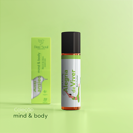 Blend de Óleos Essenciais Roll on 10ml ALEGRIA DE VIVER