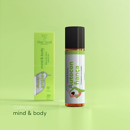 Blend de Óleos Essenciais Roll on 10ml AUTOCONFIANÇA