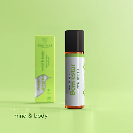 Blend de Óleos Essenciais Roll on 10ml BEM ESTAR