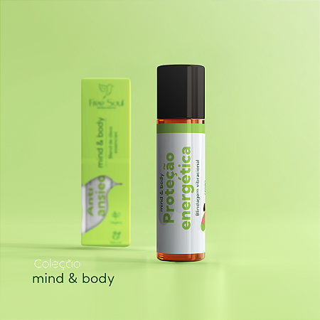 Blend de Óleos Essenciais Roll on 10ml PROTEÇÃO ENERGÉTICA