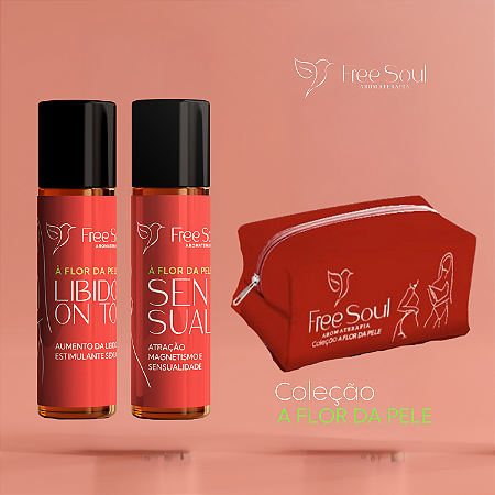 Kit Completo com Nécessaire - A FLOR DA PELE