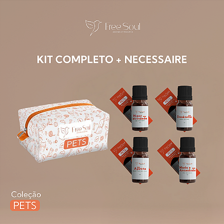 Kit Completo com Nécessaire - PETS